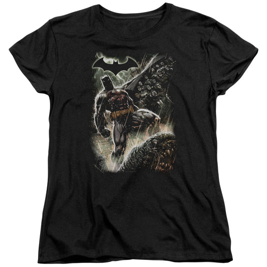 Batman Family Womens T Shirt Black