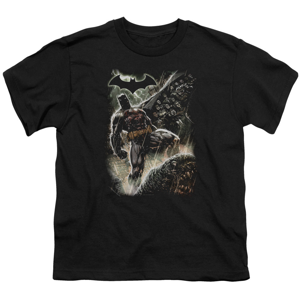 Batman Family Kids Youth T Shirt Black