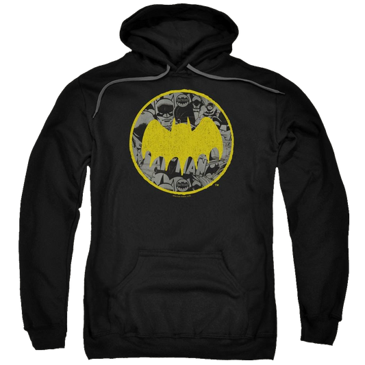 Batman Vintage Symbol Collage - Pullover Hoodie