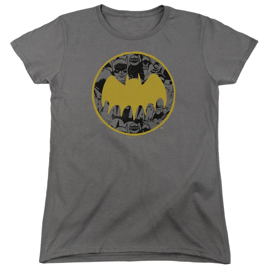 Batman Vintage Symbol Collage - Women's T-Shirt