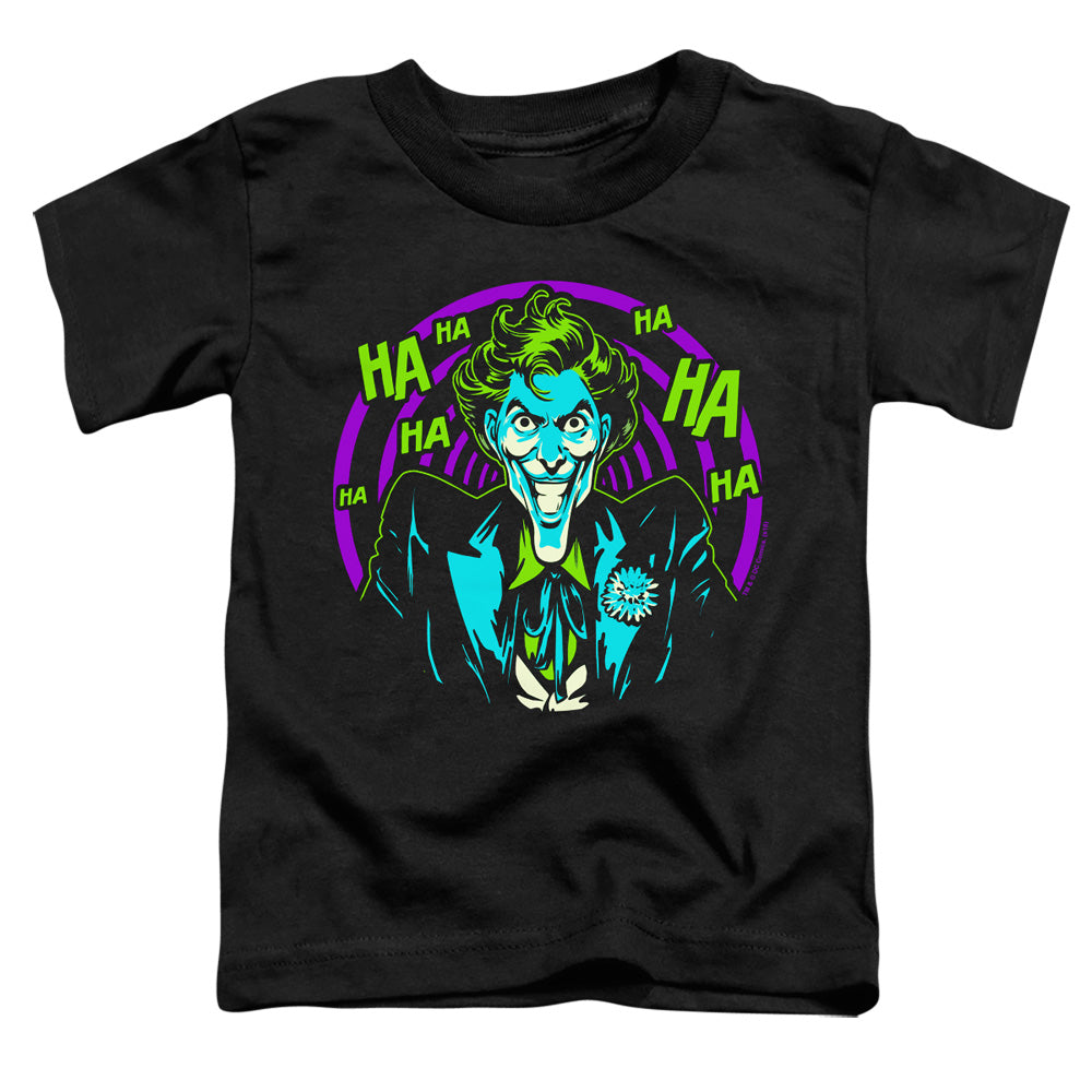 Batman Hahaha Toddler Kids Youth T Shirt Black