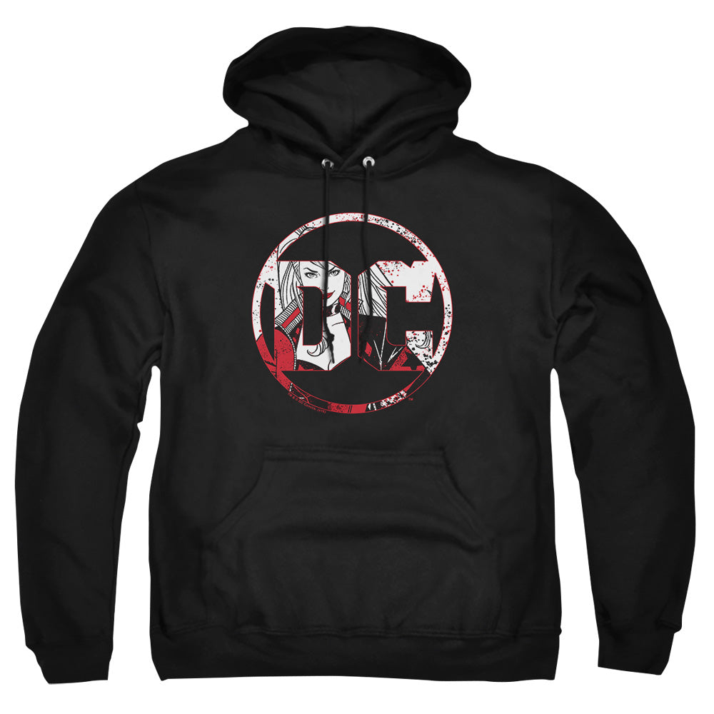 Batman Dc Logo Harley Mens Hoodie Black