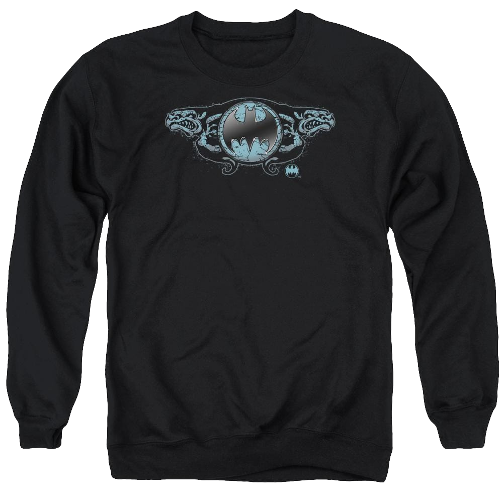 Batman Two Gargoyles Logo - Men's Crewneck Sweatshirt