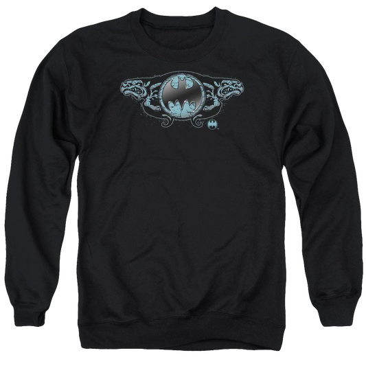 Batman Two Gargoyles Logo - Men's Crewneck Sweatshirt