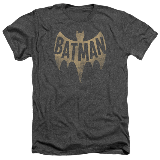 Batman - Classic TV Series Vintage Logo - Men's Heather T-Shirt
