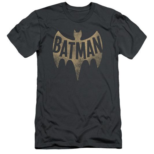 Batman - Classic TV Series Vintage Logo - Men's Slim Fit T-Shirt