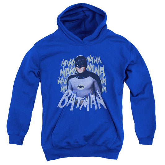 Batman Classic Tv Theme Song Kids Youth Hoodie Royal