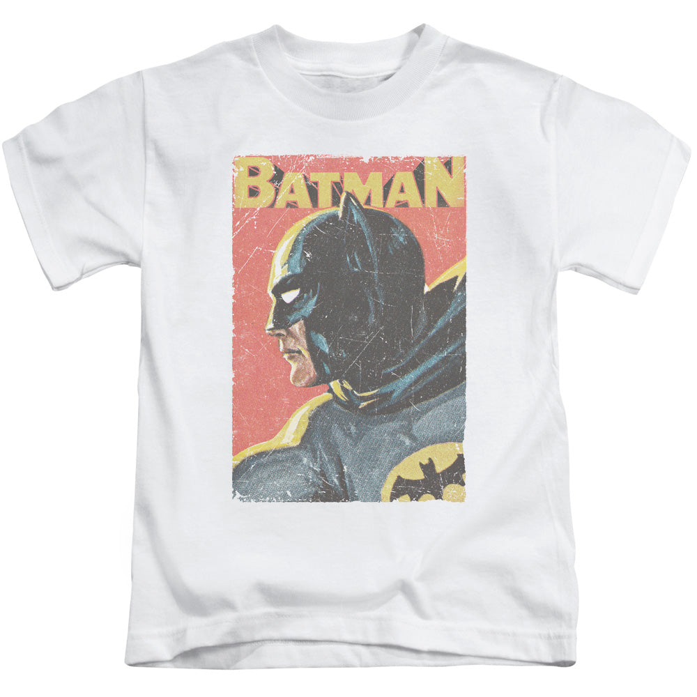 Batman Classic Tv Vintman Juvenile Kids Youth T Shirt White