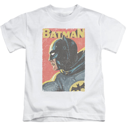 Batman Classic Tv Vintman Juvenile Kids Youth T Shirt White