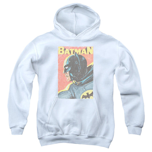 Batman Classic Tv Vintman Kids Youth Hoodie White