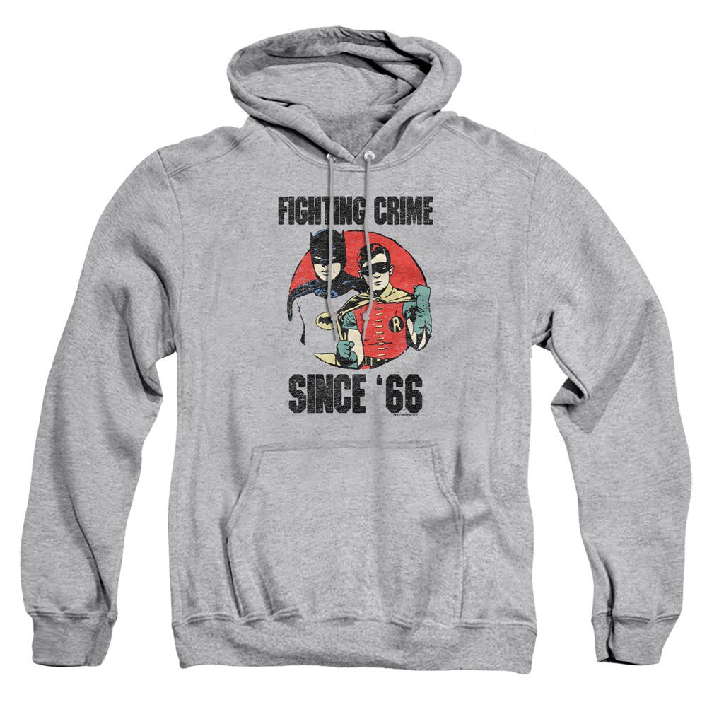 Batman Classic Tv Since 66 Mens Hoodie Athletic Heather