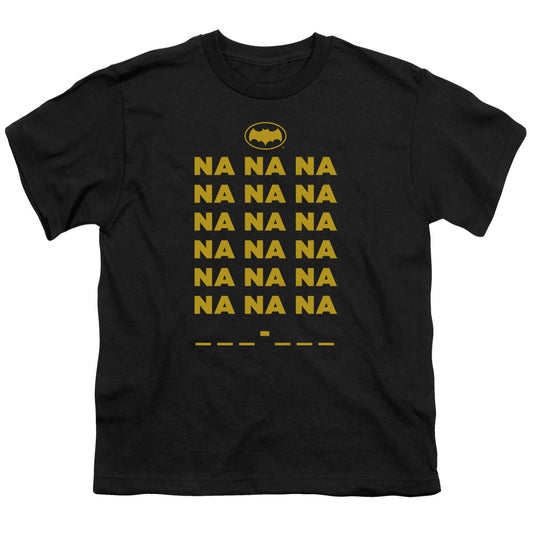 Batman Classic Tv Na Na Na Kids Youth T Shirt Black