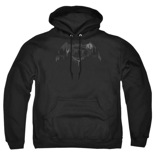 Batman v Superman Cityscape Logo - Pullover Hoodie