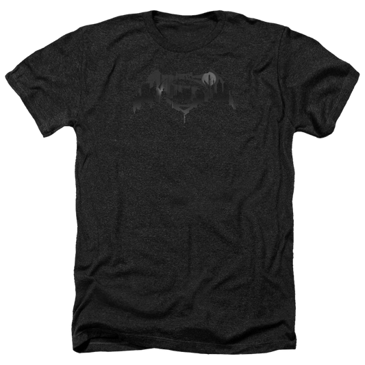 Batman v Superman Cityscape Logo - Men's Heather T-Shirt