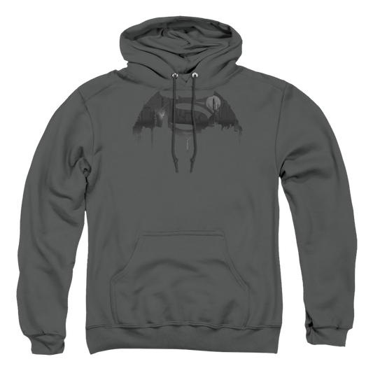 Batman v Superman Cityscape Logo - Pullover Hoodie Style002