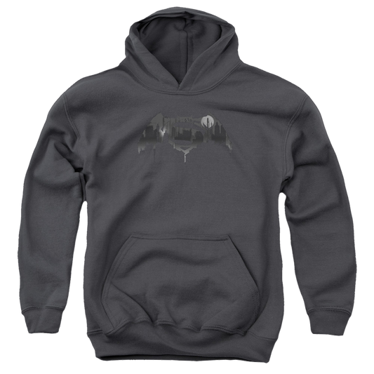 Batman v Superman Cityscape Logo - Youth Hoodie Style002