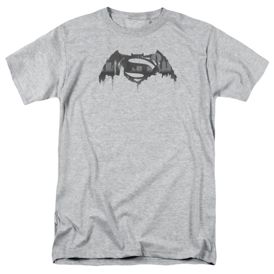 Batman v Superman Cityscape Logo - Men's Regular Fit T-Shirt Style003