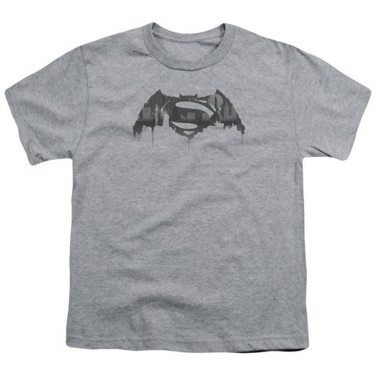 Batman v Superman Cityscape Logo - Youth T-Shirt Style002