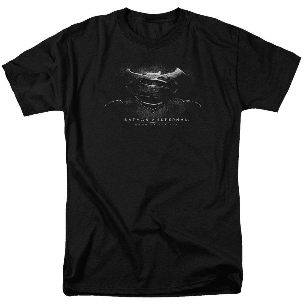 Batman v Superman Bw Logo - Men's Regular Fit T-Shirt Style008