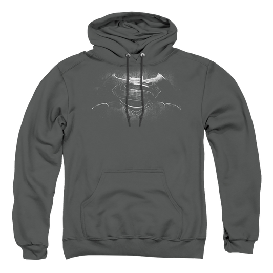 Batman v Superman Bw Logo - Pullover Hoodie Style005