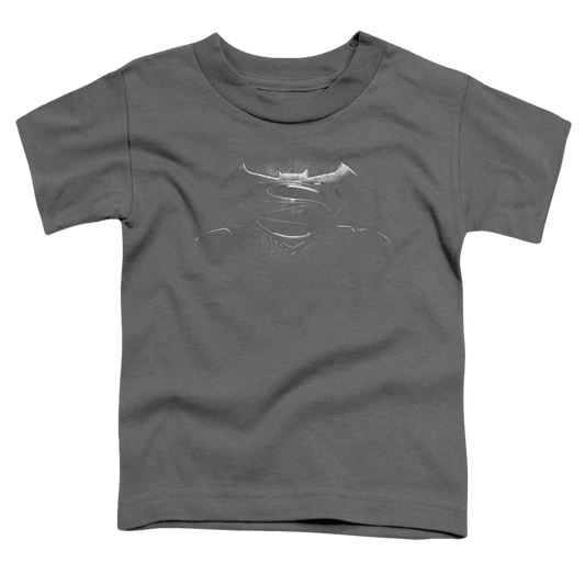Batman v Superman Bw Logo - Kid's T-Shirt Style005