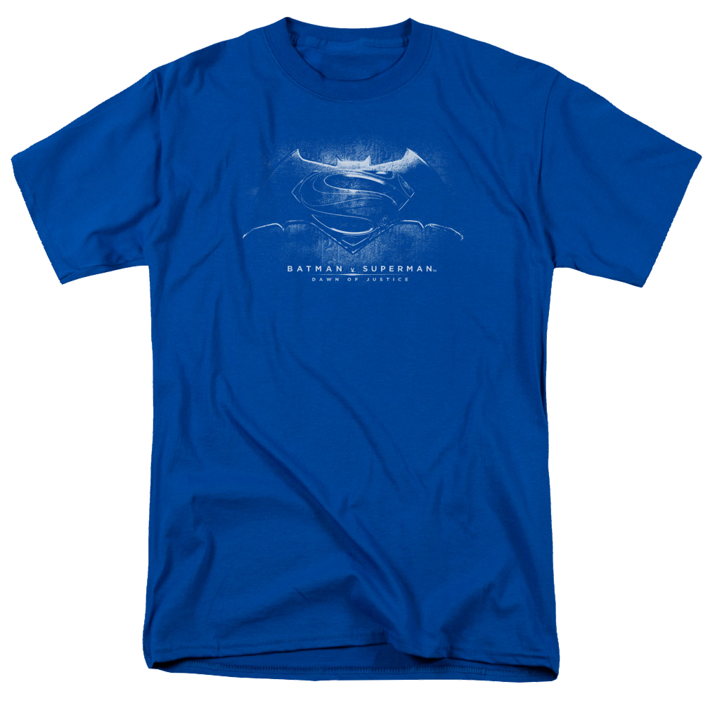 Batman v Superman Bw Logo - Men's Regular Fit T-Shirt Style006