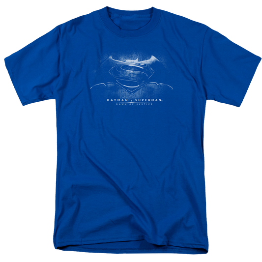Batman v Superman Bw Logo - Men's Regular Fit T-Shirt Style006