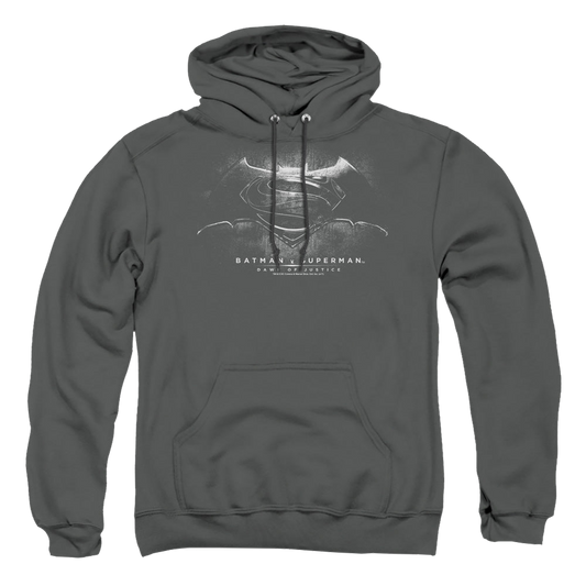 Batman v Superman Bw Logo - Pullover Hoodie Style002