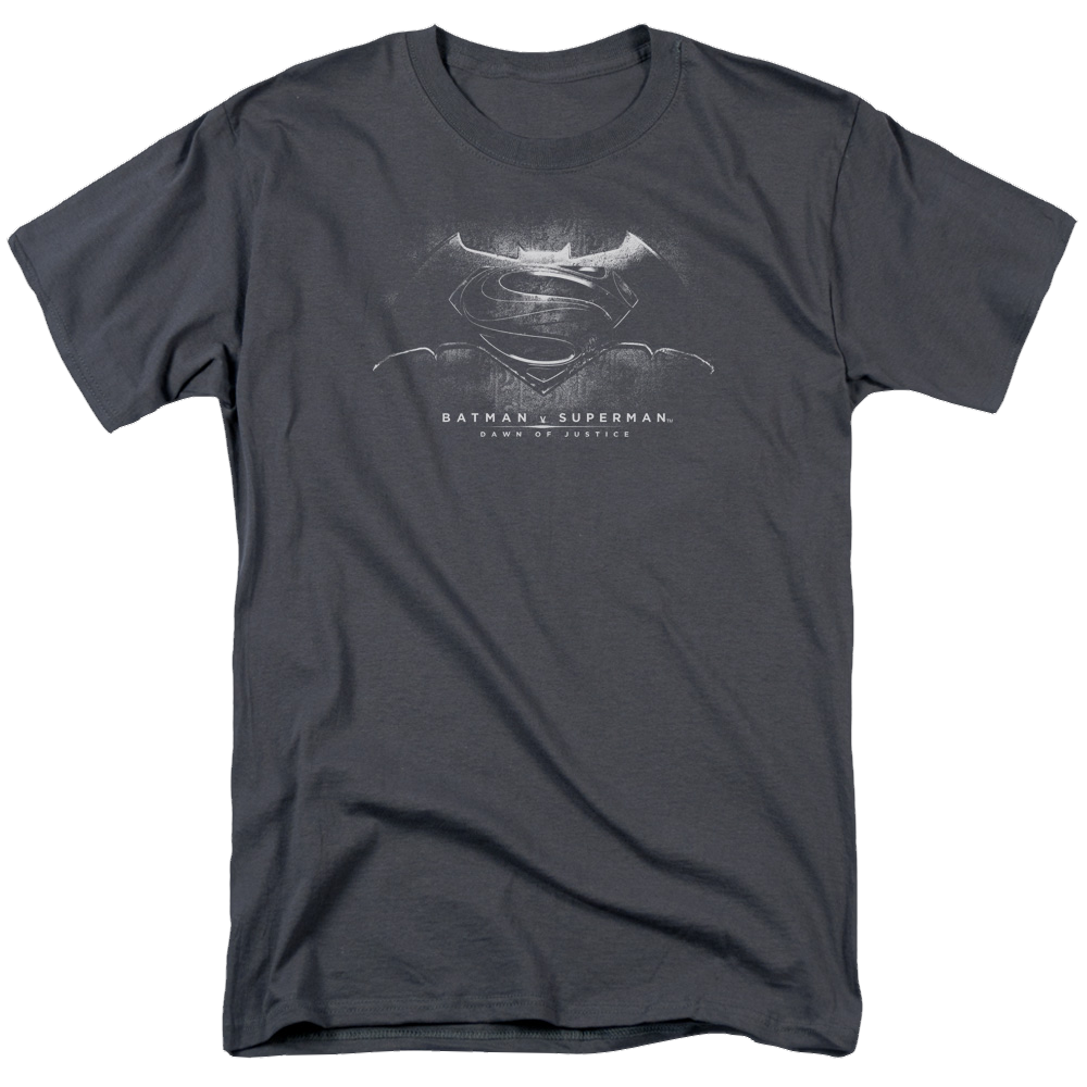 Batman v Superman Bw Logo - Men's Regular Fit T-Shirt Style007