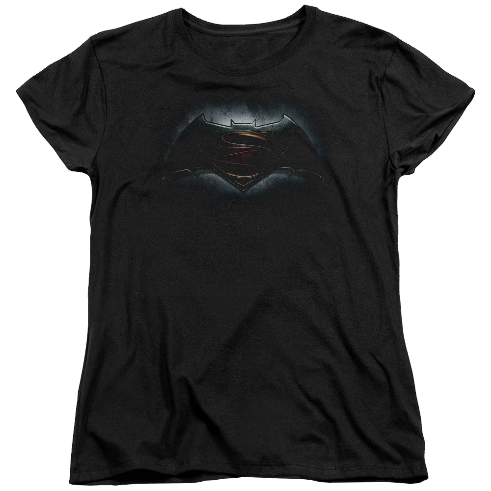 Batman v Superman Logo - Women's T-Shirt Style003