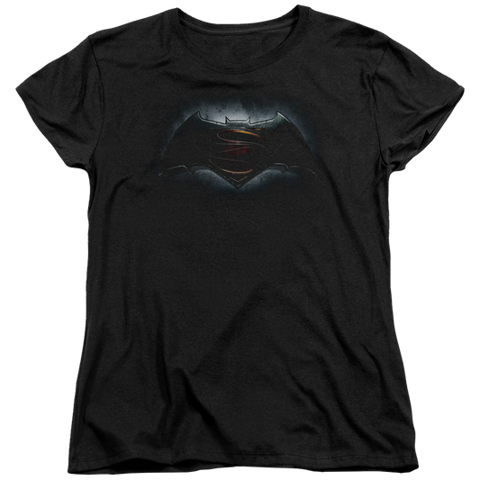 Batman v Superman Logo - Women's T-Shirt Style003