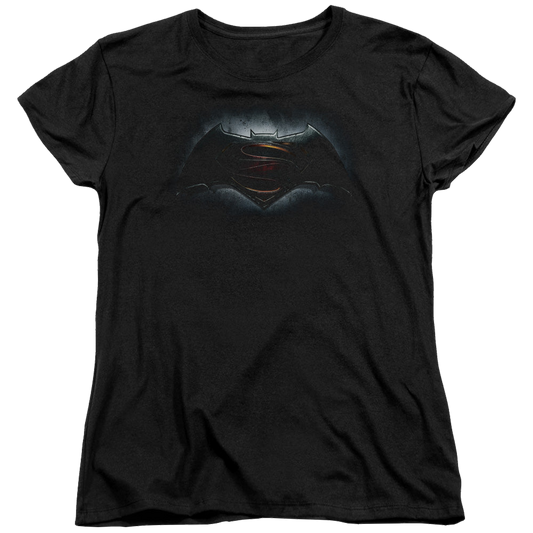 Batman v Superman Logo - Women's T-Shirt Style001