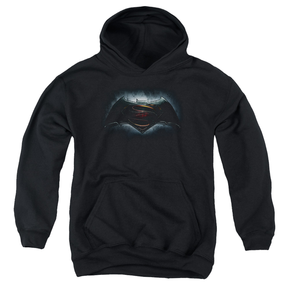 Batman v Superman Logo - Youth Hoodie Style004