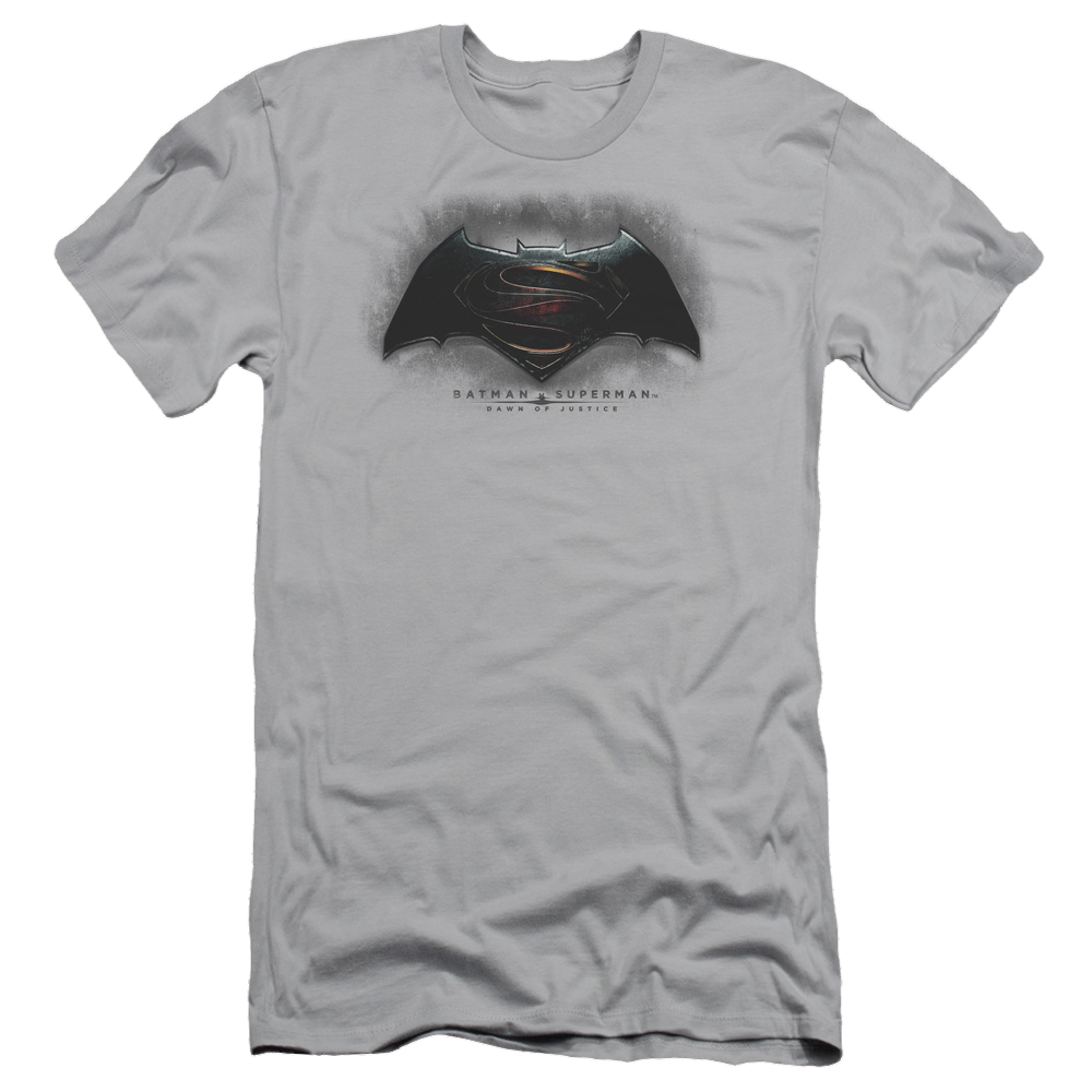 Batman v Superman Logo - Men's Slim Fit T-Shirt