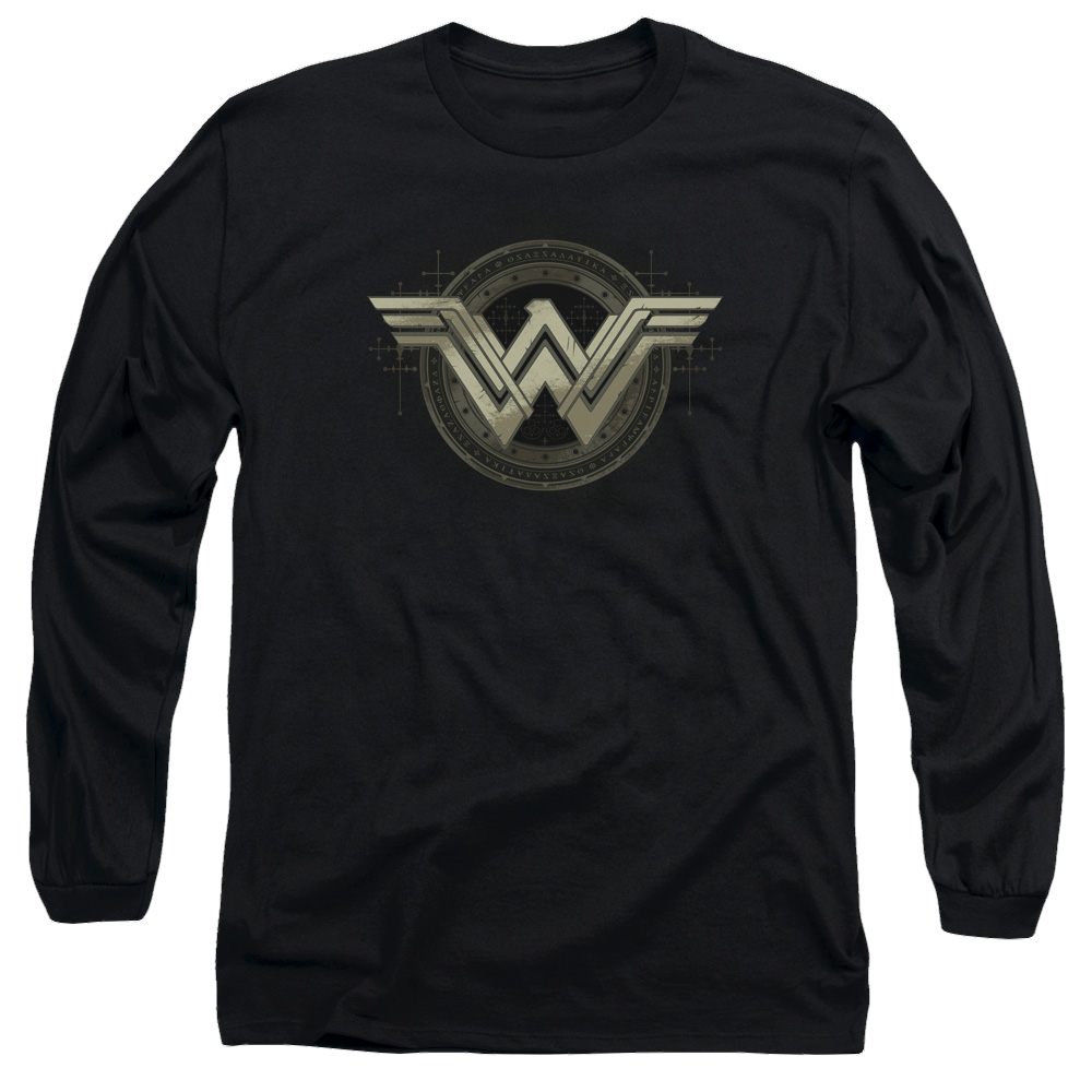 Batman v Superman Ancient Emblems - Men's Long Sleeve T-Shirt Style001