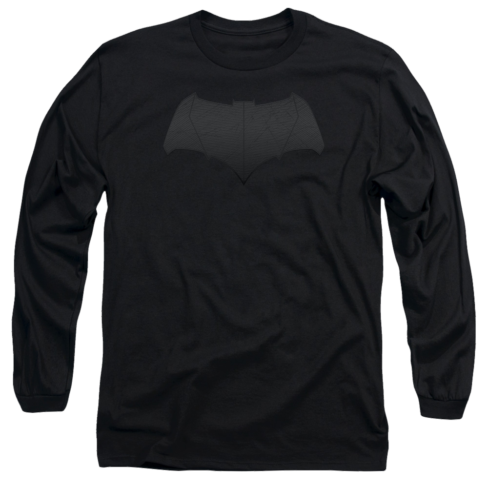 Batman v Superman Batman Logo - Men's Long Sleeve T-Shirt Style004