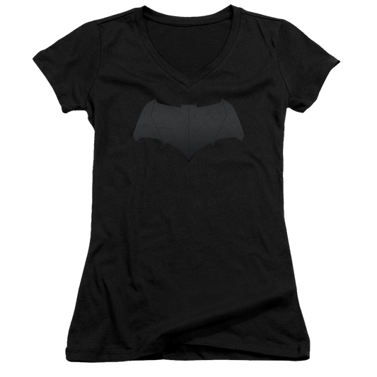 Batman v Superman Batman Logo - Juniors V-Neck T-Shirt Style001
