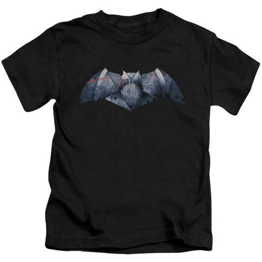 Batman v Superman Plated Bat Logo - Kid's T-Shirt Style001