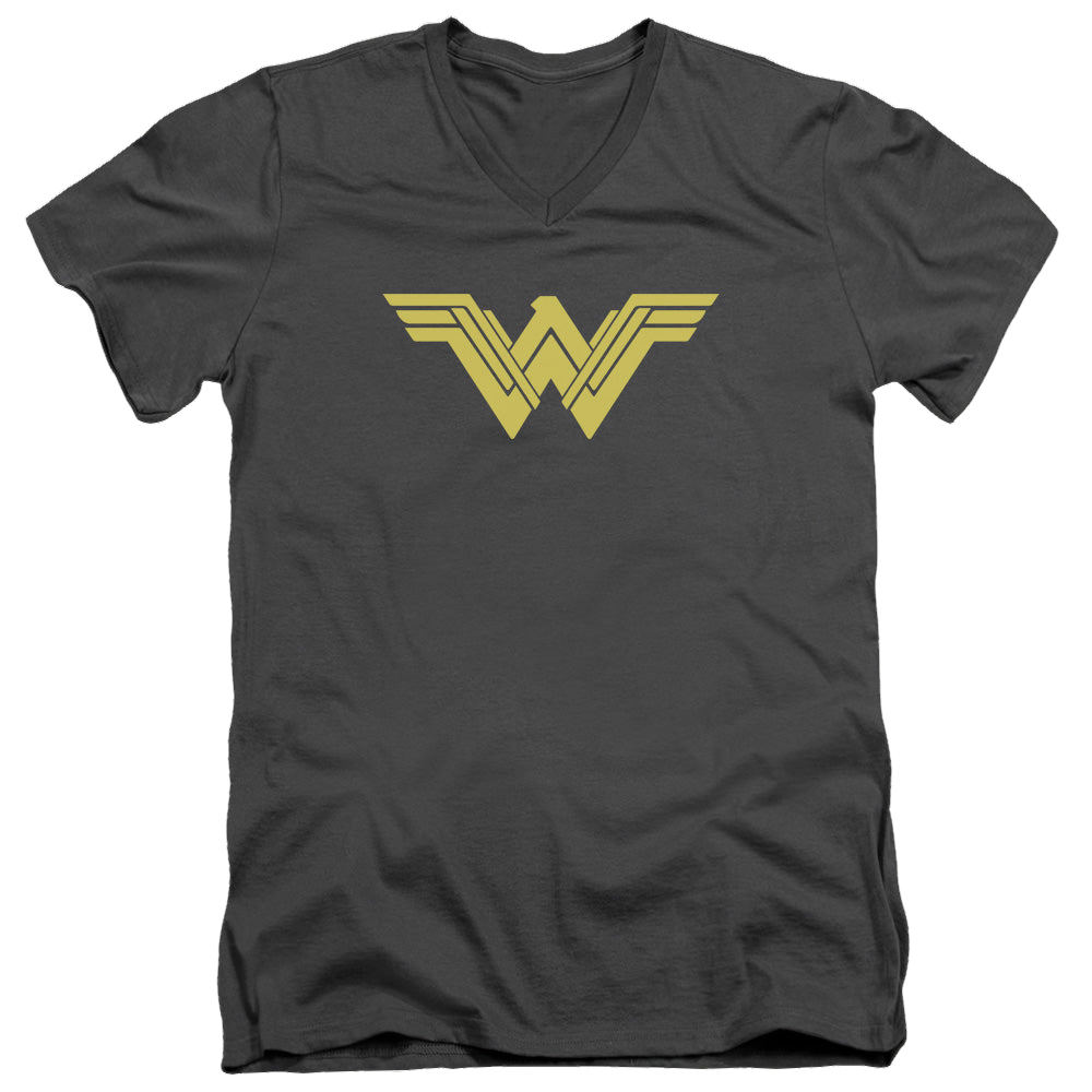 Batman v Superman Clean Line Logo - Men's V-Neck T-Shirt