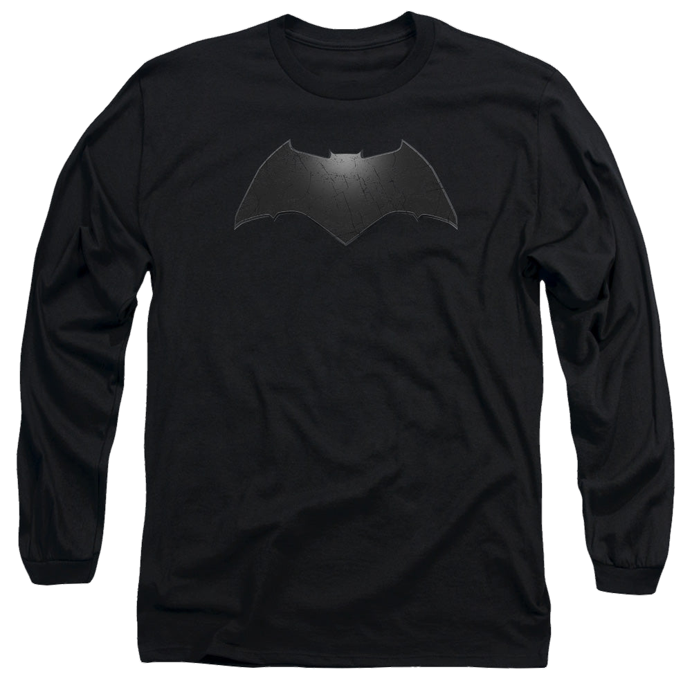 Batman v Superman Beveled Bat Logo - Men's Long Sleeve T-Shirt