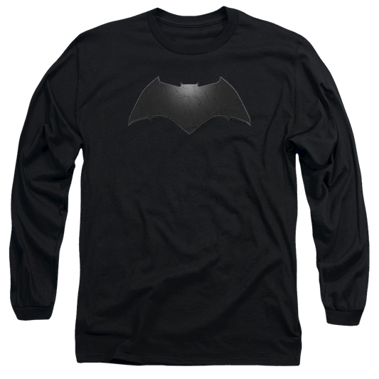 Batman v Superman Beveled Bat Logo - Men's Long Sleeve T-Shirt