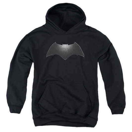 Batman v Superman Beveled Bat Logo - Youth Hoodie Style001