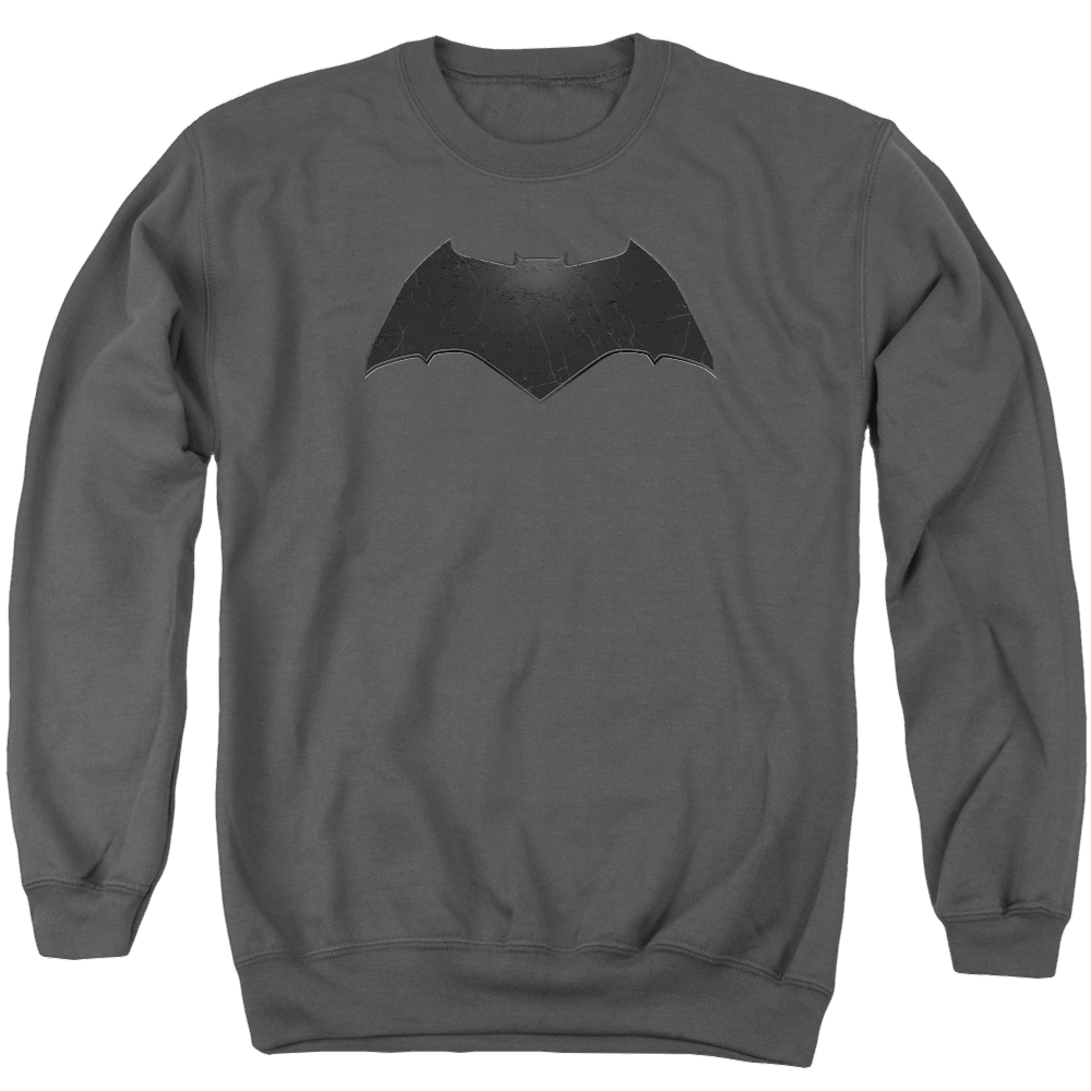 Batman v Superman Beveled Bat Logo - Men's Crewneck Sweatshirt Style002