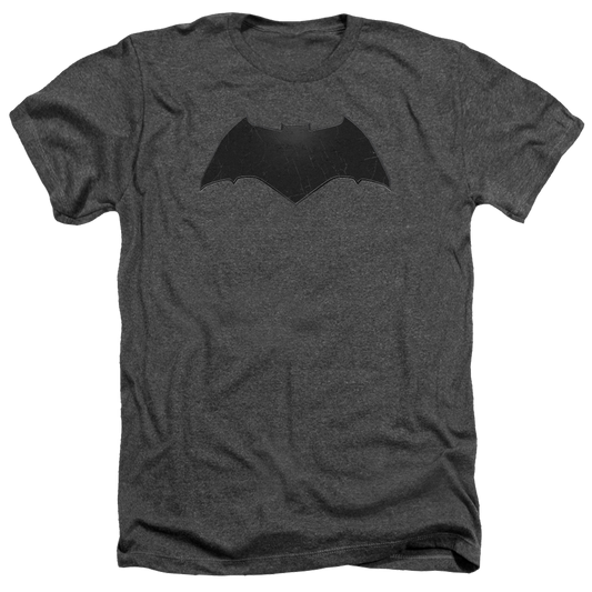 Batman v Superman Beveled Bat Logo - Men's Heather T-Shirt Style002