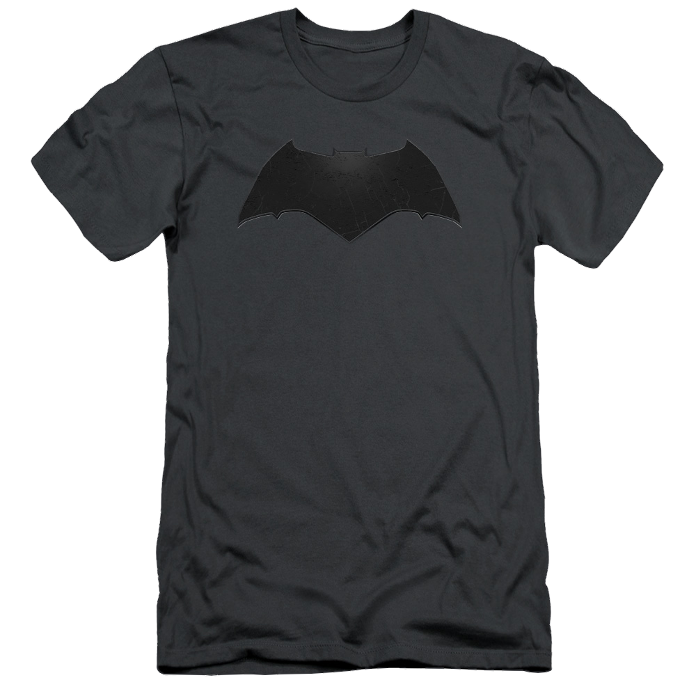 Batman v Superman Beveled Bat Logo - Men's Slim Fit T-Shirt
