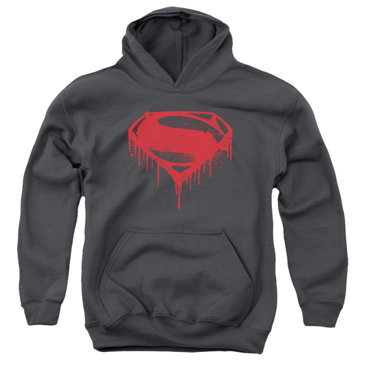 Batman v Superman Splattered - Youth Hoodie Style001
