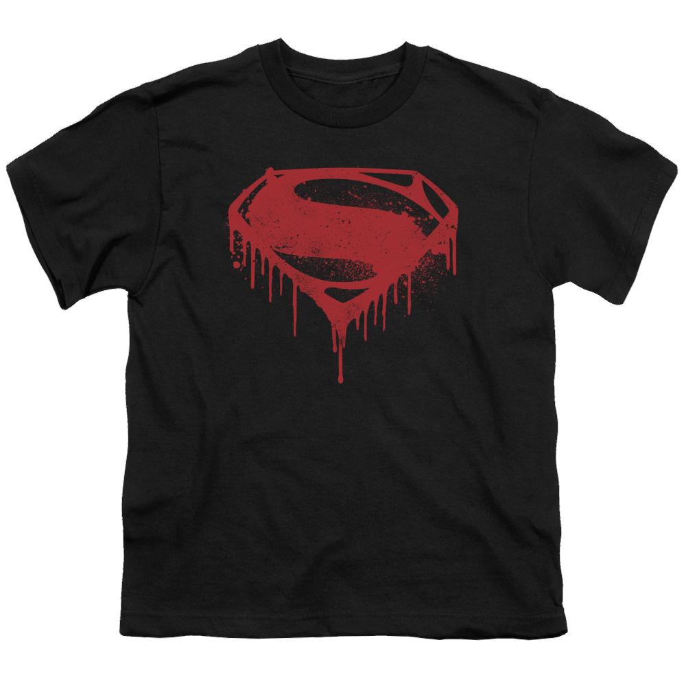 Batman v Superman Splattered - Youth T-Shirt Style003