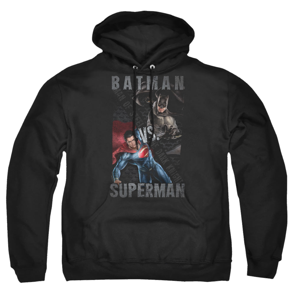 Batman v Superman Hero Split - Pullover Hoodie Style001