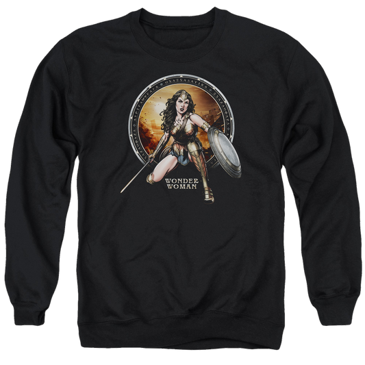 Batman v Superman Batlle Zone - Men's Crewneck Sweatshirt Style001