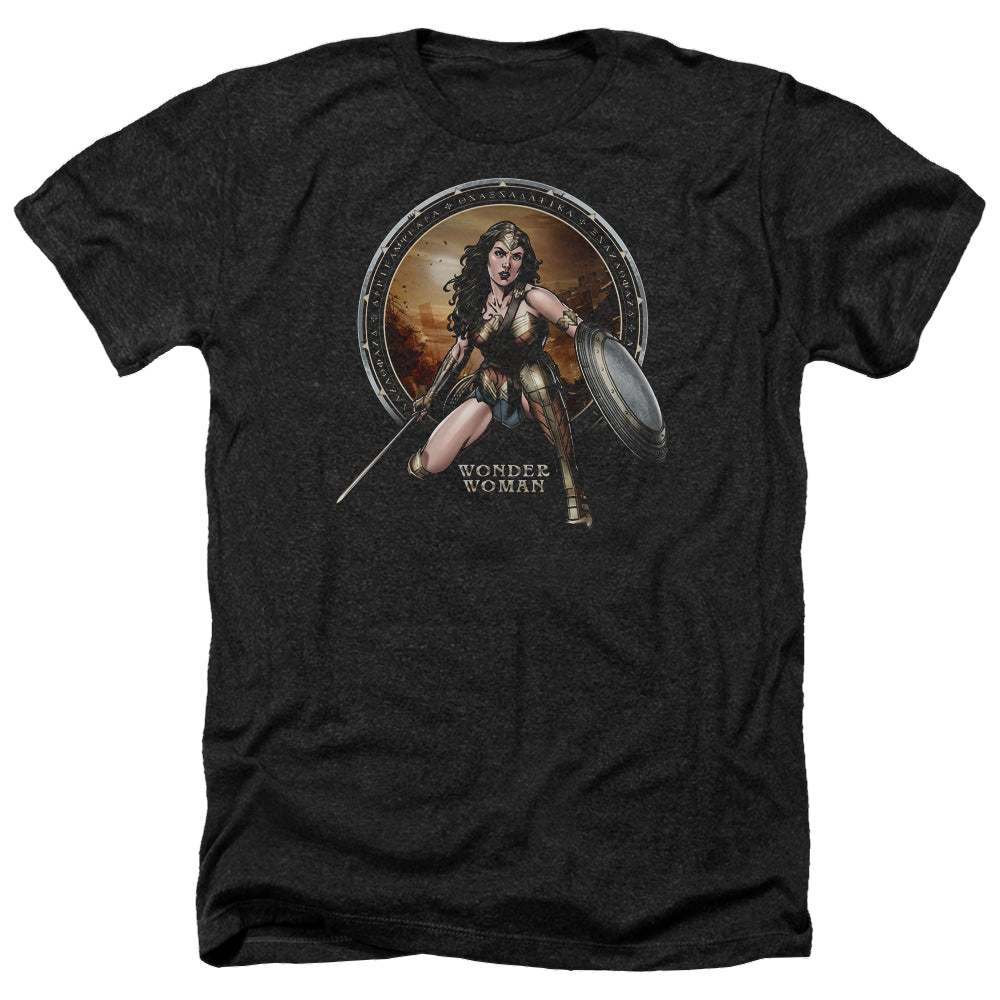 Batman v Superman Batlle Zone - Men's Heather T-Shirt